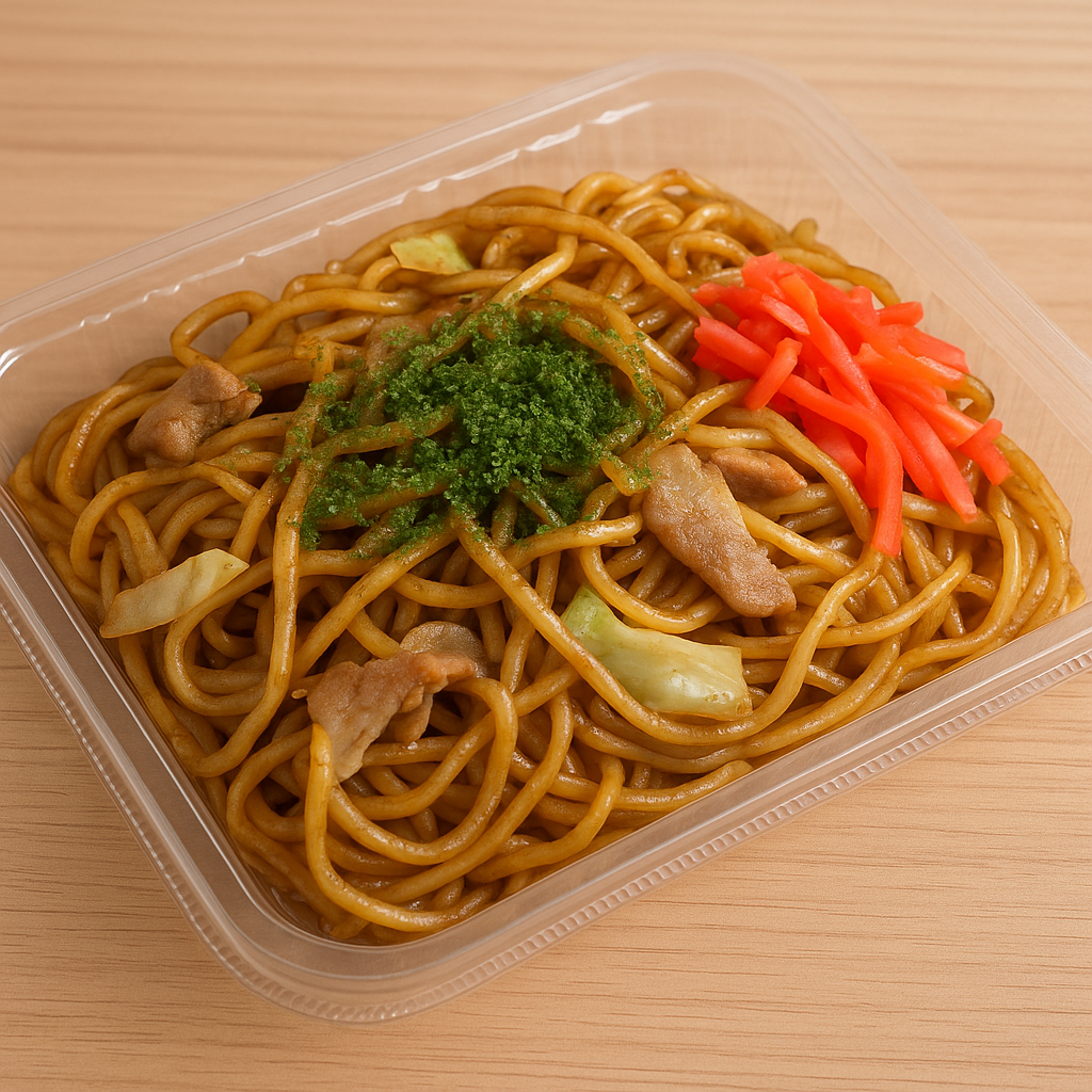 夏祭りや屋台料理で定番!焼きそばにおすすめの使い捨て容器と備品紹介