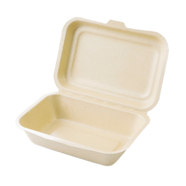 ECO&BASIC ランチボックス バガス容器 使い捨て 450ml