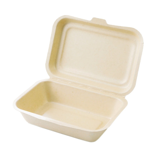 ECO&BASIC ランチボックス バガス容器 使い捨て 600ml