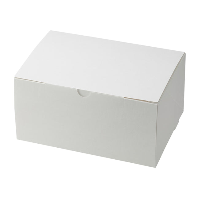 スリムエコ ケーキ箱 ホワイト 15×21mm