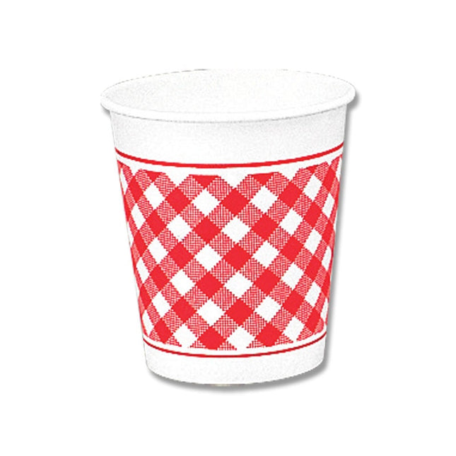 HEIKO ペーパーカップ 7オンス Nギンガム R