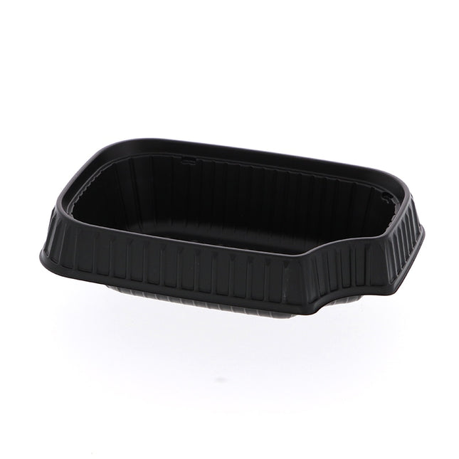 長角丼 黒 中皿 どんぶり容器