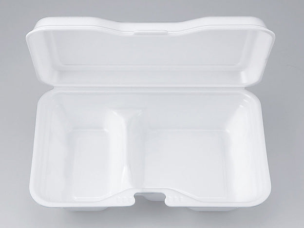 シーピー化成 VK-61-2 無地 白 弁当容器 フードパック ランチボックス