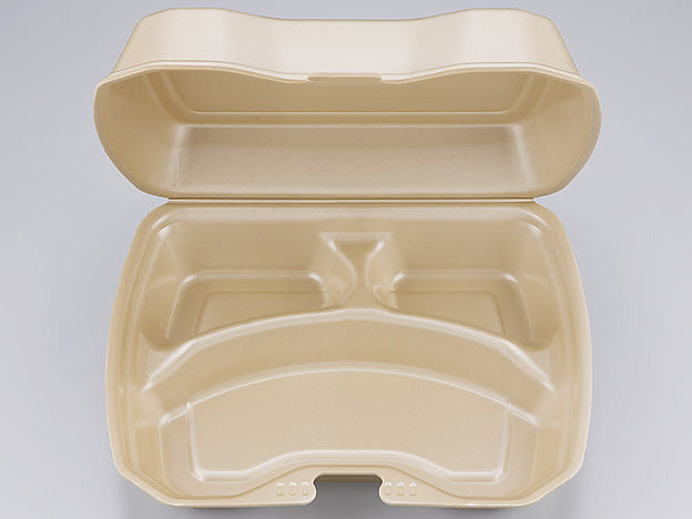 シーピー化成 VK-613-3 キャメル 弁当容器 フードパック ランチボックス