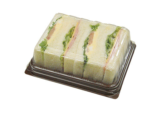 Fパレ W-85 ブラウン サンドイッチ容器