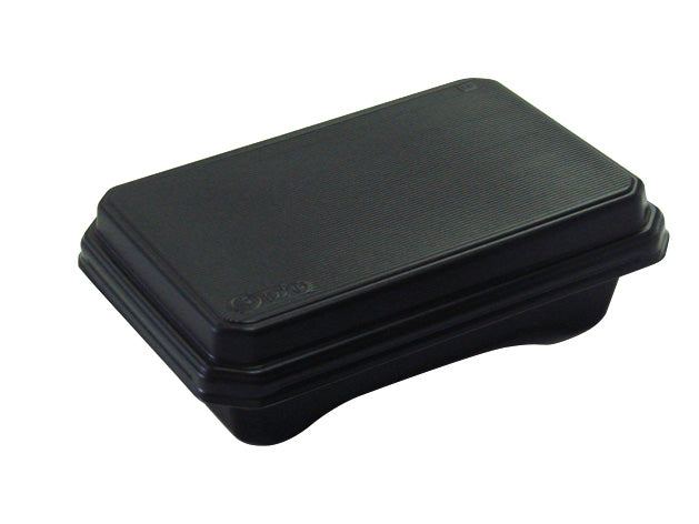 どんぶり容器 SD 冨重 K 19-13 BK 共蓋