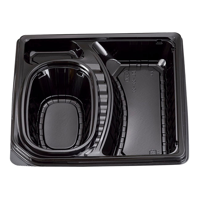 DL-23-23 BK 本体 黒 弁当容器