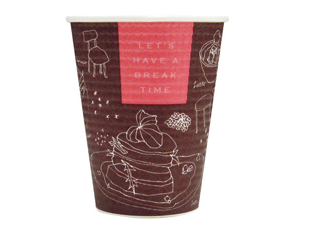 断熱カップ SMP-260E  ブレイクタイム ホット対応 紙カップ