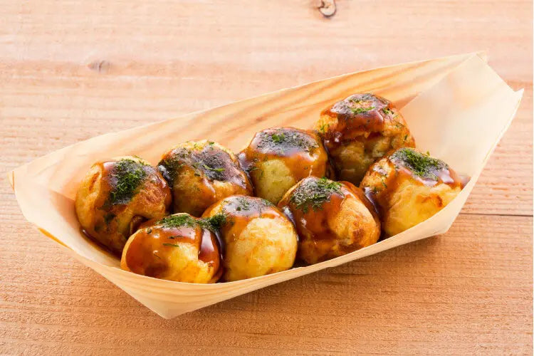 たこ焼きのテイクアウト資材まとめ｜舟皿・パック・袋・楊枝まで