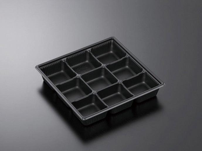 9仕切り弁当箱（使い捨て）｜業務用九マス弁当容器