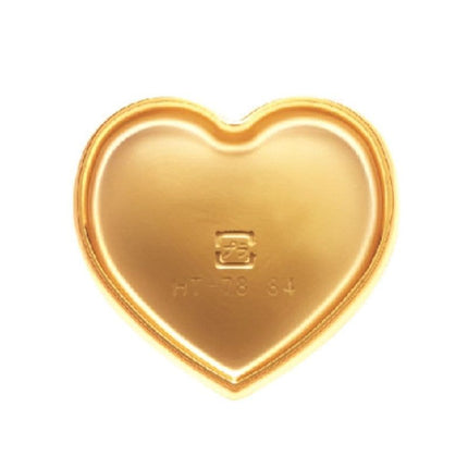 HT-78.84　ハートトレー　ゴールド