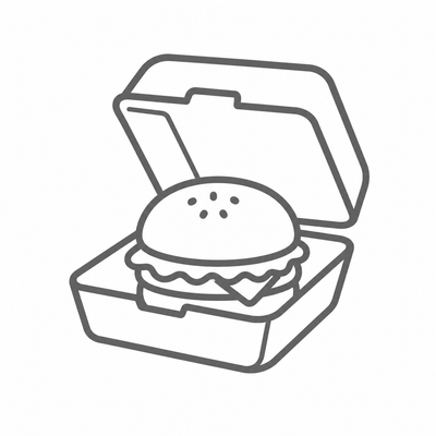 バーガー容器