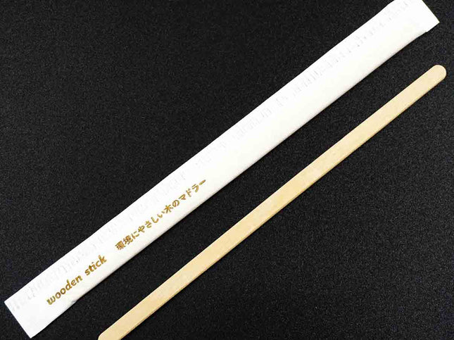 紙個包装 マドラー 16.5cm 100入