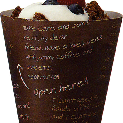 CA23　メッセージ　カフェスイーツ