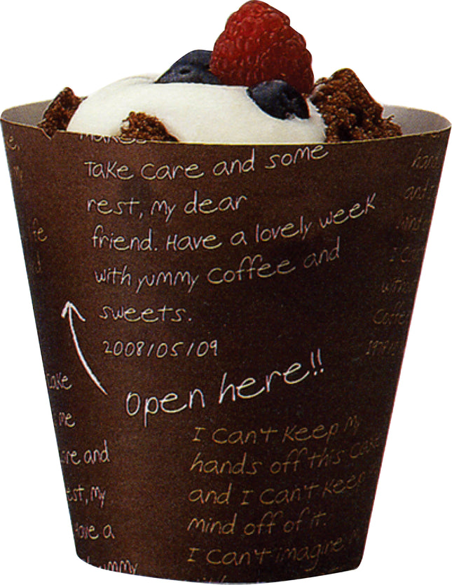 CA23　メッセージ　カフェスイーツ