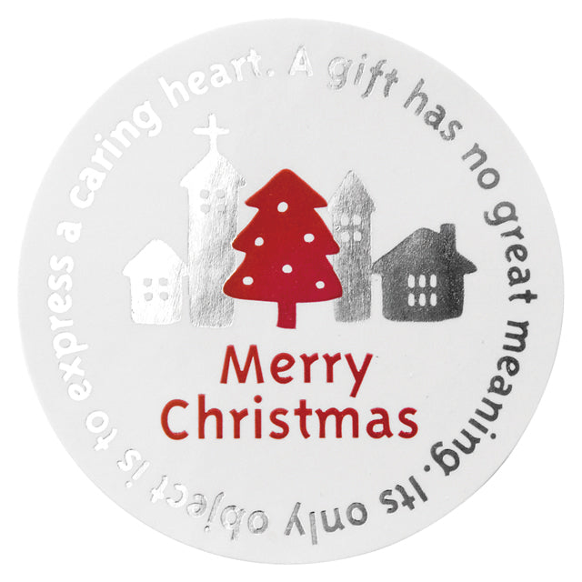 クリスマスシール　 XST-2S　クリスマススノータウンシール-2