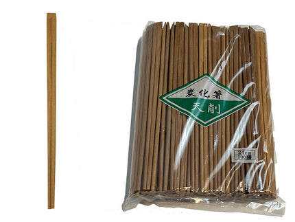 　炭化箸　天削 24cm