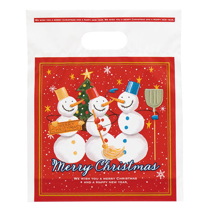 レジ袋 愉快なクリスマス XPL-4