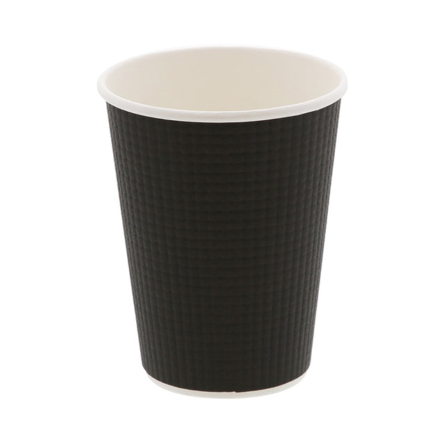 HEIKO エンボスカップ 12オンス ブラック