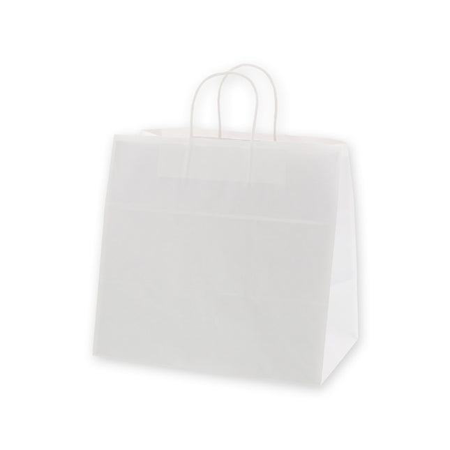 25チャームバッグ　34-1　白無地