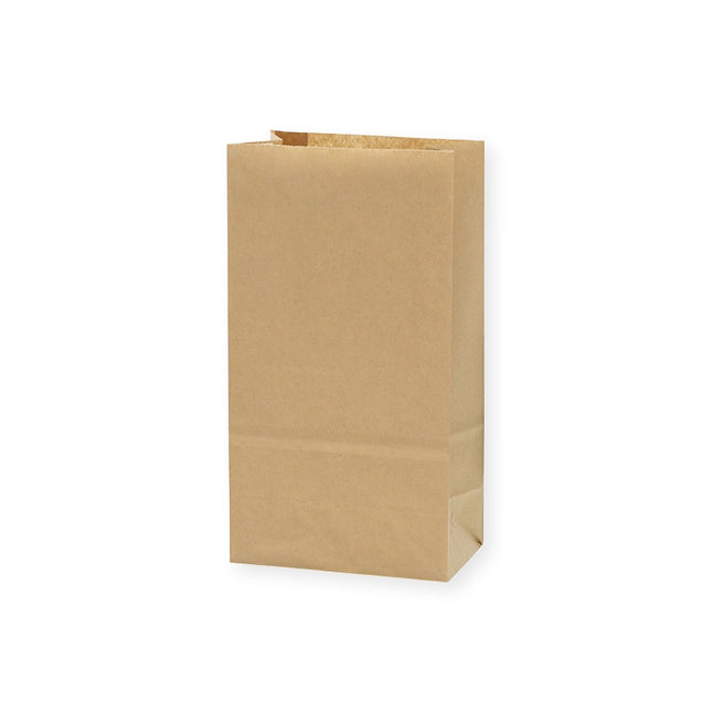 HEIKO 紙袋 角底無地袋 No.3 未晒無地 100入