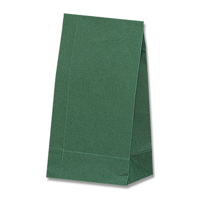 HEIKO 各底袋 No.4 未晒紙無地 グリーン 紙袋