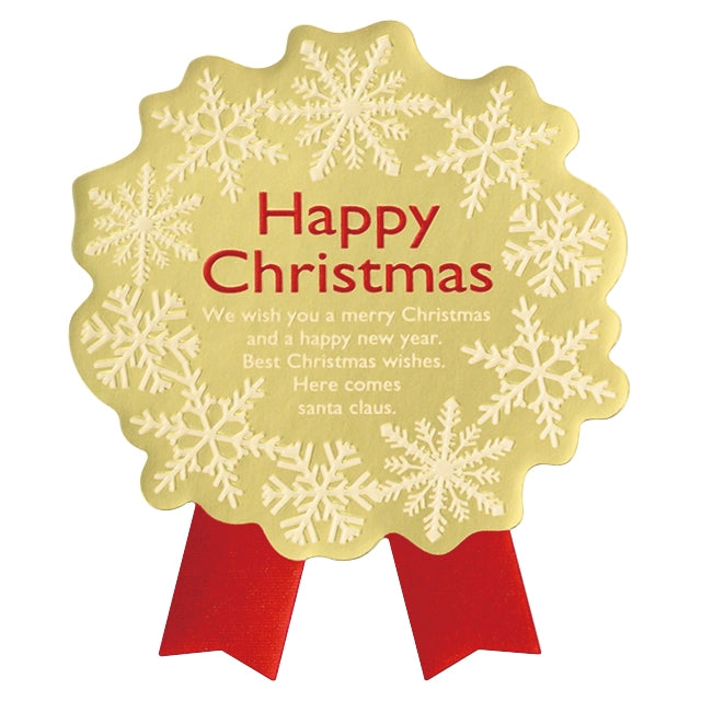 クリスマスシール　 XWS-1S  ウィンタースノーリボン