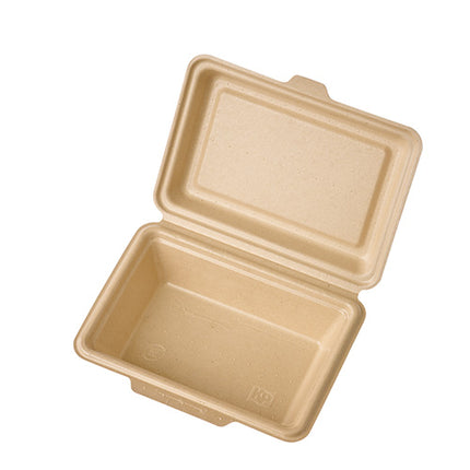 KB-52　ナチュラル バガスモールド 弁当容器