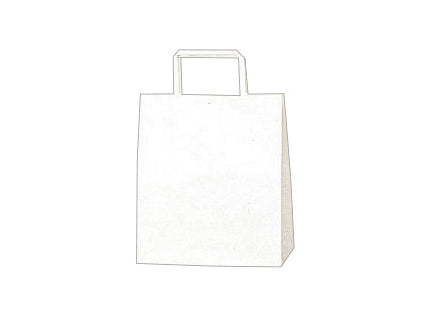 H25 チャームバッグ　S2　晒白無地