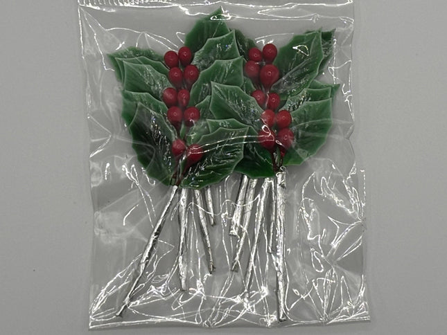 ケーキ用飾り　スーパーヒイラギ　ミニ　XH-015