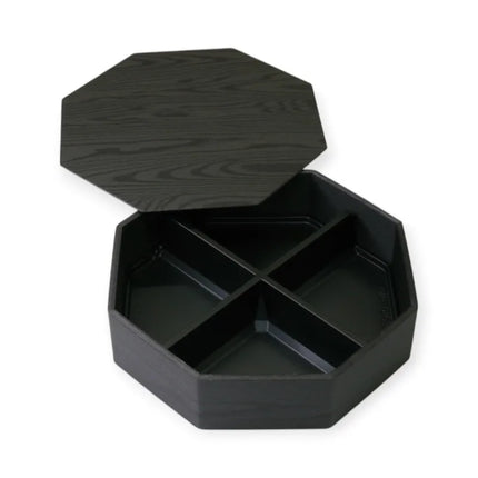 HW-八角68C(50) 黒焼杉黒 落蓋セット