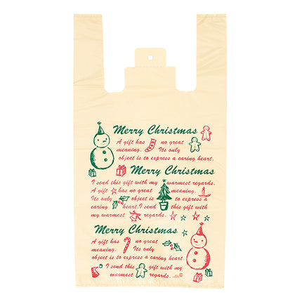 レジ袋 クリスマススノーパーティーレジバッグ　XPA-L