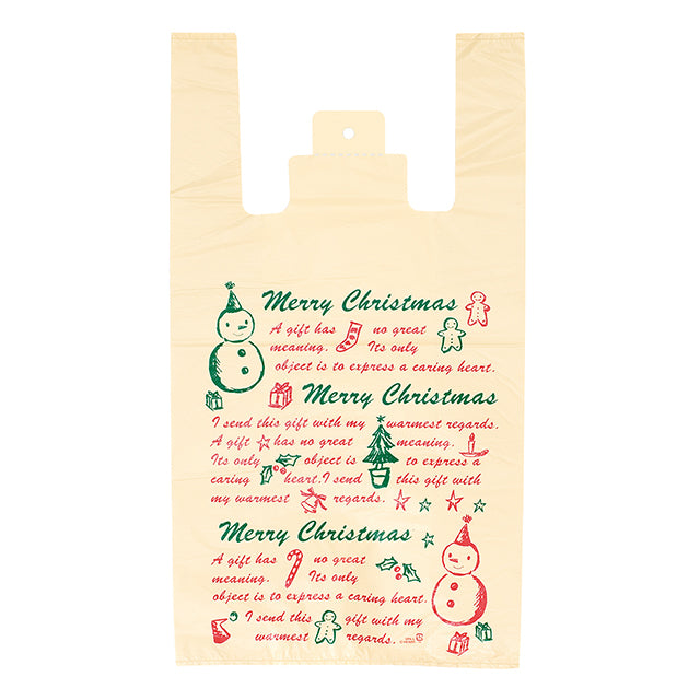レジ袋 クリスマススノーパーティーレジバッグ　XPA-L