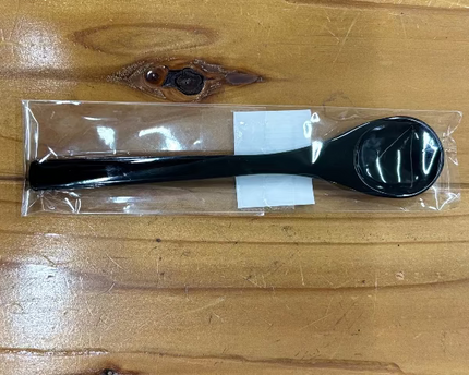 茶碗蒸しスプーン　黒塗