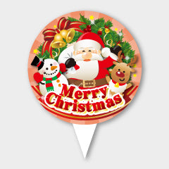 ケーキピック D-528 サンタ