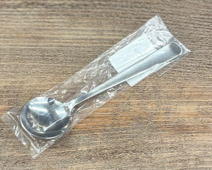 SAステンレス　ライラック丸アイススプーン