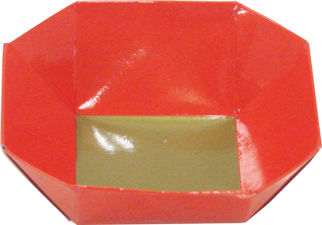 紙皿小　紙皿小八角朱盃底金TL　個食容器