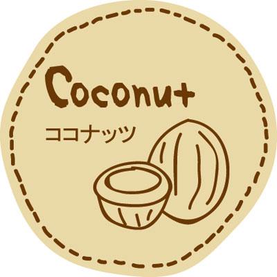 テイスティシール　Y000214 ココナッツ　　販促シール