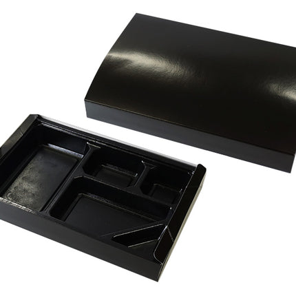 紙BOX 一体型　K-BOX90-60 ブラック　本体・中仕切り