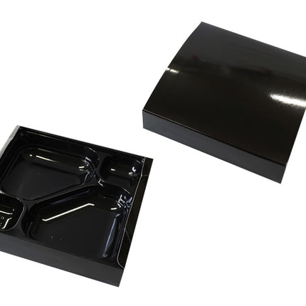 紙BOX 一体型　70-70　シャインブラック　本体・中仕切り