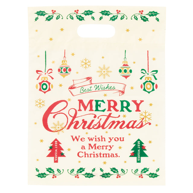 レジ袋　クラシカルクリスマス　XCL-4