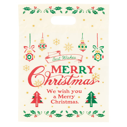 レジ袋　クラシカルクリスマス　XCL-3