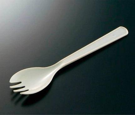 商売繁盛　個包装　先割れスプーン 16cm　100本