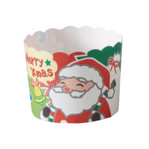 XM665 ケーキカップ (コミックサンタ)