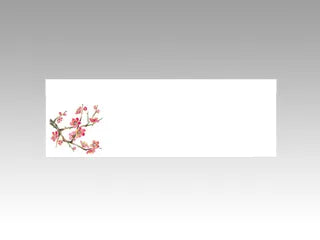 テーブルマット 3286　紅梅