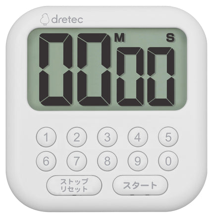 ドリテック　大画面タイマー　シャボン10T-616WT