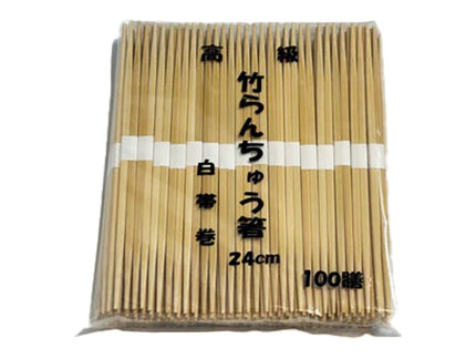 竹らんちゅう箸　白帯巻　24cm