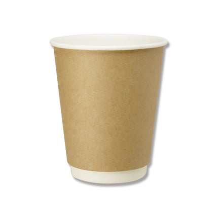 二重断熱カップ　8オンス　クラフト