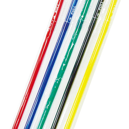 わらお　フレックスストロー フィルム包装 6×210mm　グリーン　No.412