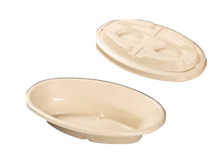 KMPランチ　2　ナチュラル　パルプモールド　蓋